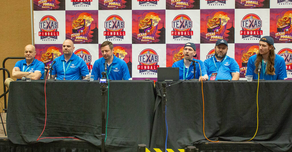 The American Pinball team