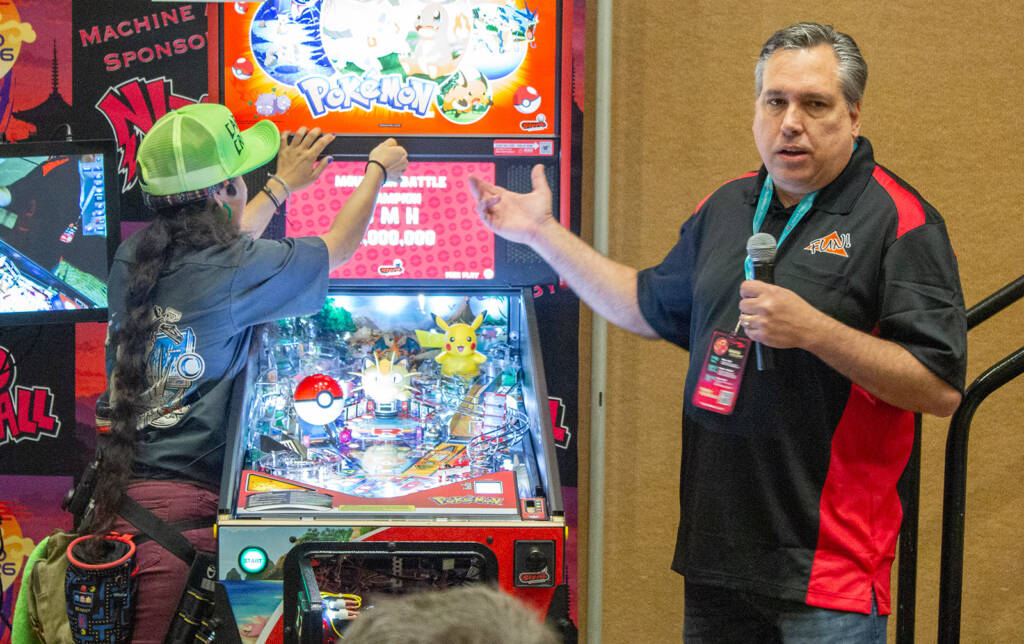 Imoto & Craig with tips for owning your first pinball