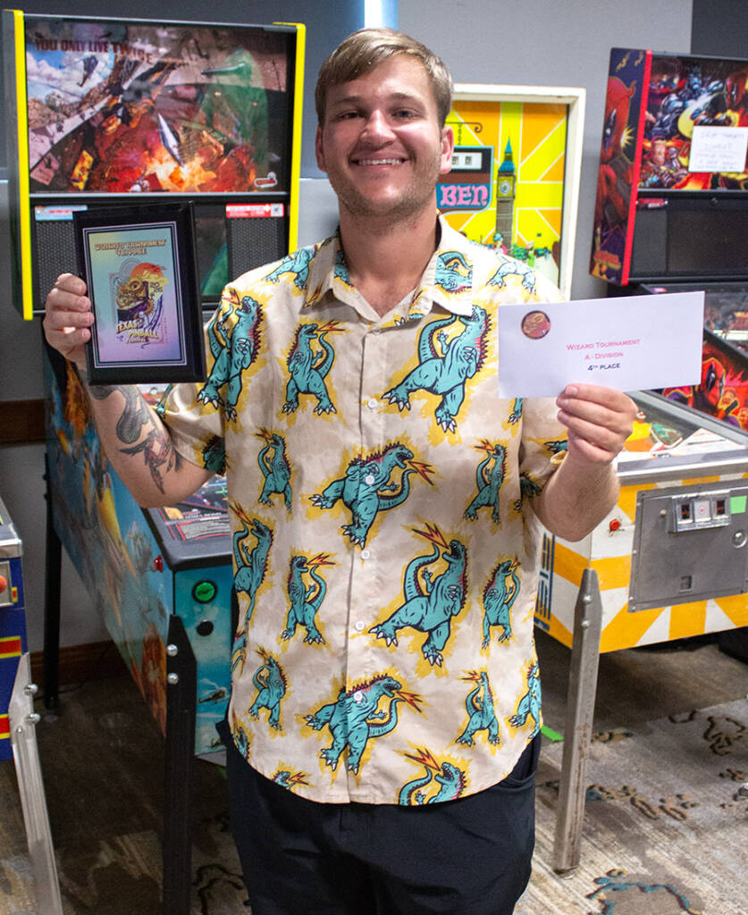 Fourth placed, Nick Mueller