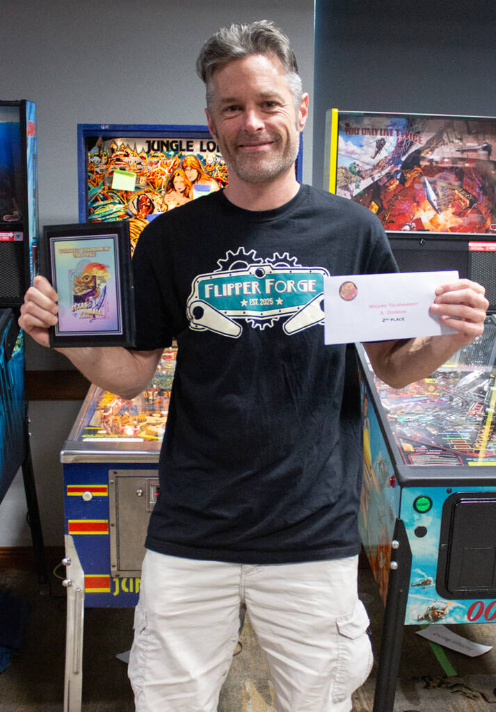 Second placed, Tim Hansen