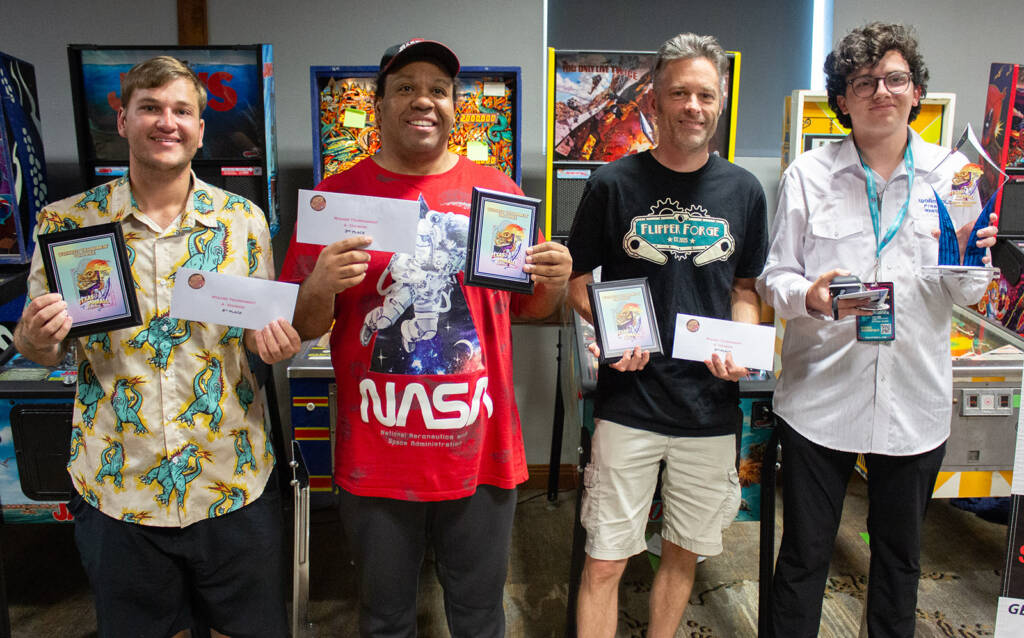 The top four in the Texas Wizards tournament