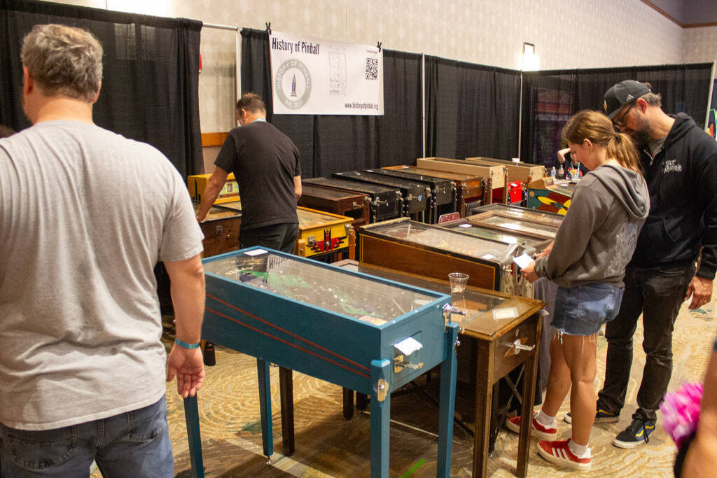 The History of Pinball exhibition
