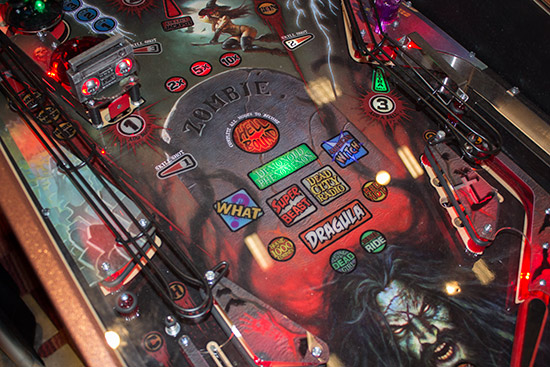 Playfield detail