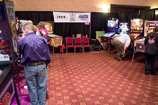 Machines from 1984, Queen City Pinball and Ozark Pinball Syndicate