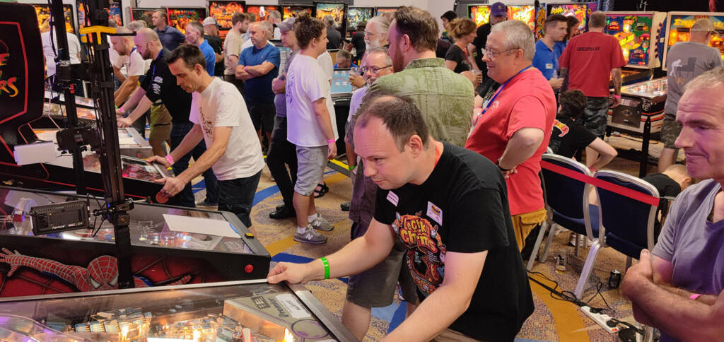 Playing in the B Dvision of the UK Pinball League