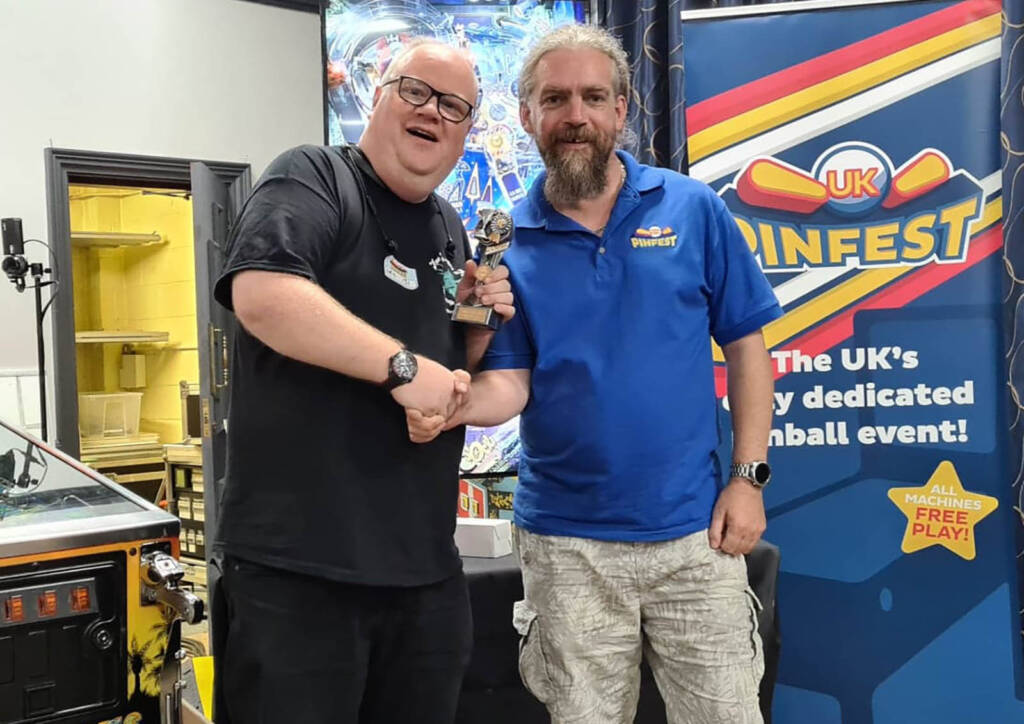 UK Pinball League London & SE region, 2nd place, Neil McRae