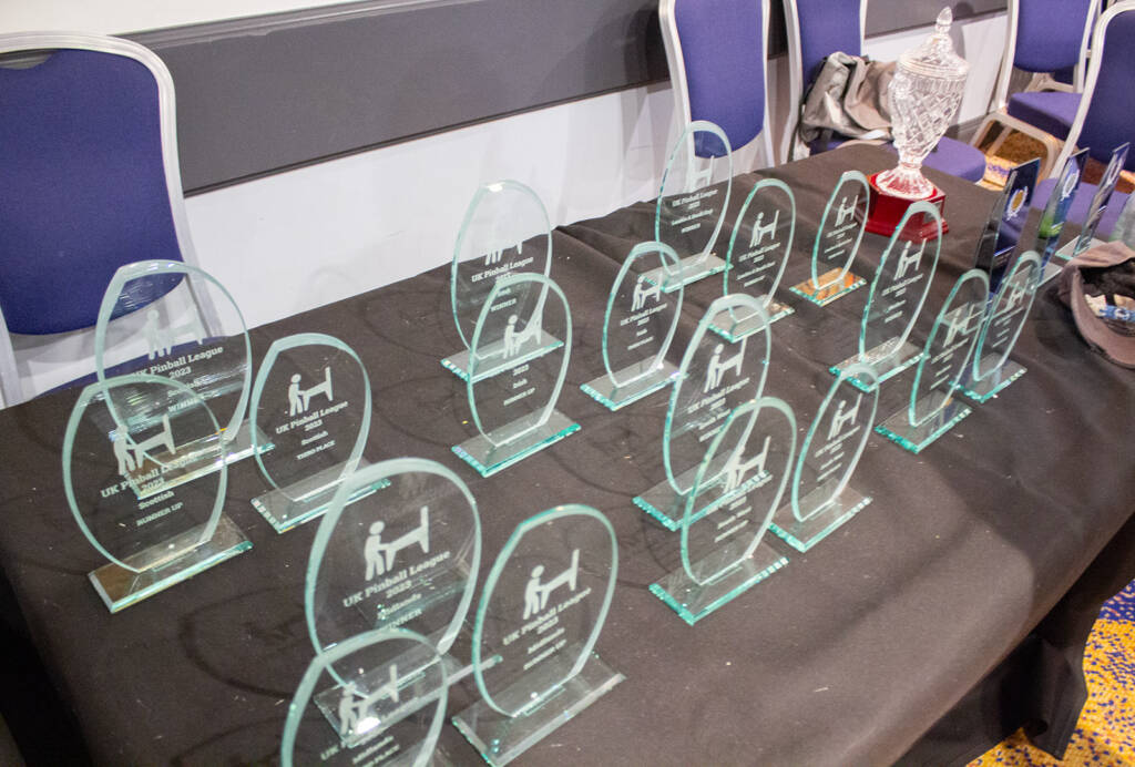 Trophies for the top players in each region and for Saturday's finals