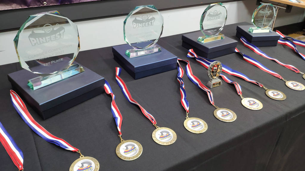 Trophies for the classic tournament