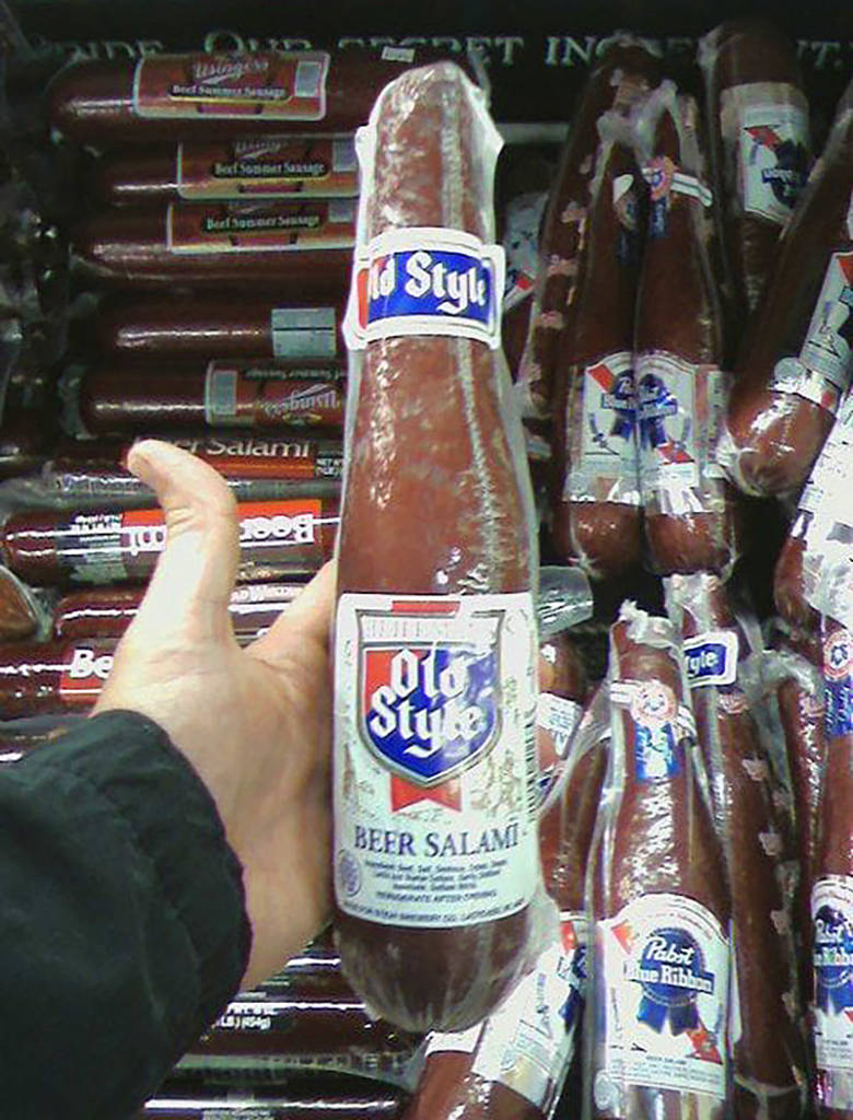 Can't choose between beer and brat? Why not both?