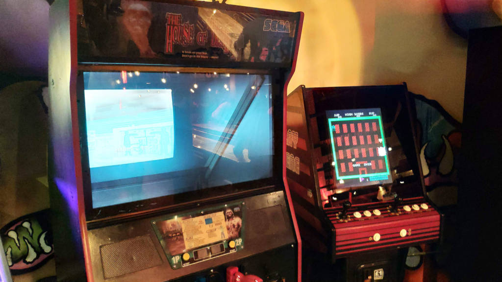 House of the Dead and the Play Scene multi-game cabinet