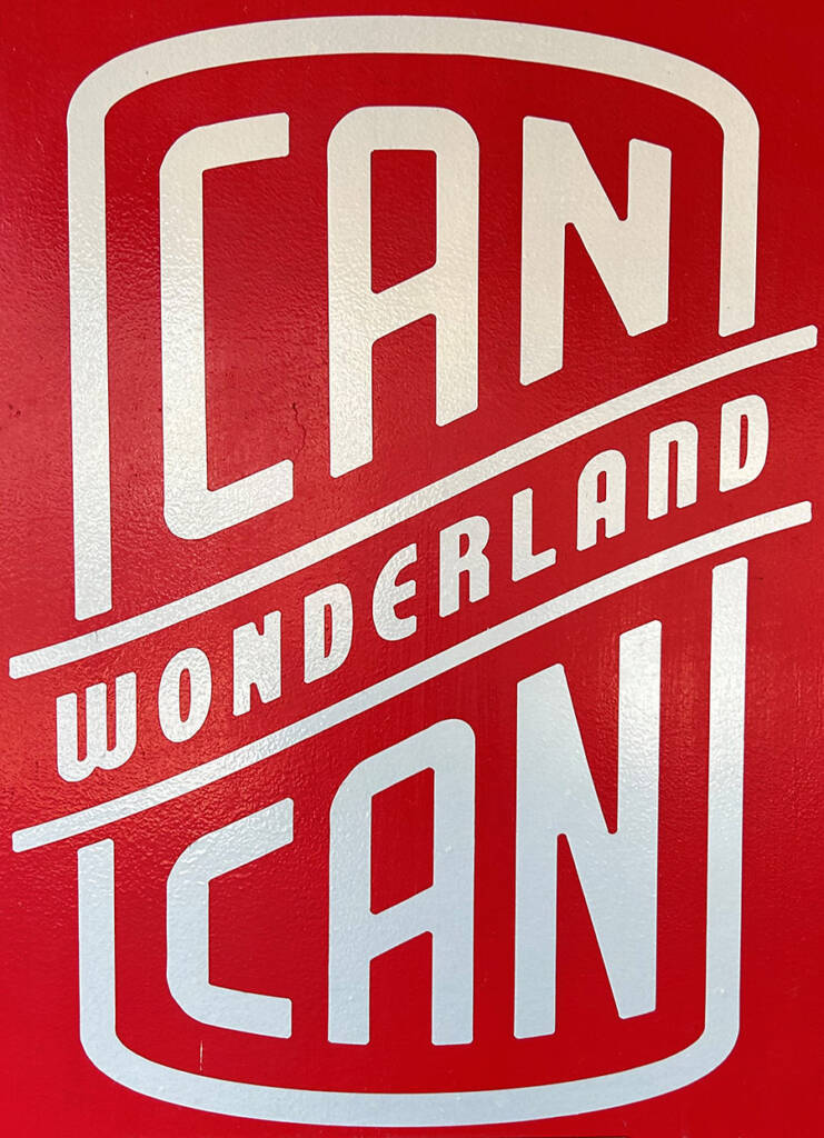 The Can Can Wonderland logo