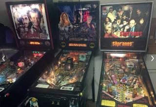The three pinballs at Jerry's