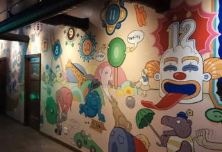 Some of the mural art at Jupiter