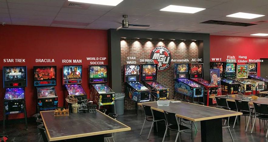 The new location for the pinballs