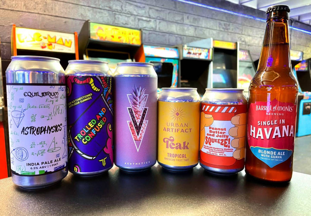 More craft beer with some of their video games