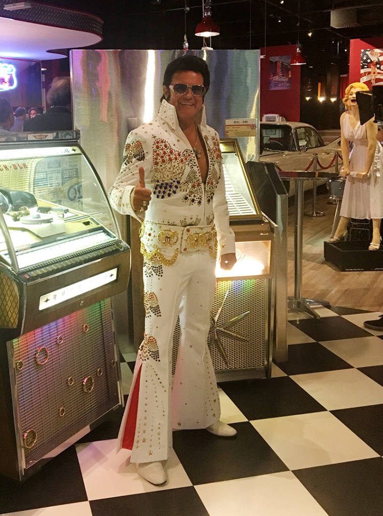 A warm welcome awaits from Elvis tribute act, Rusty