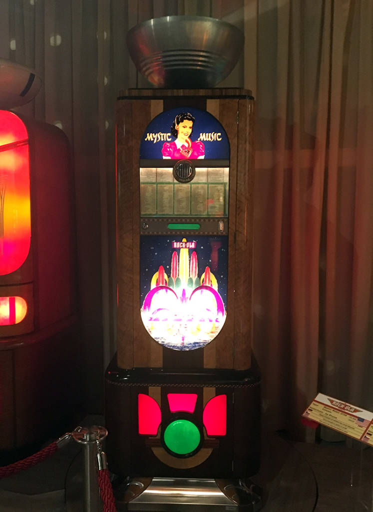 The Rock Ola Mystic Music jukebox
