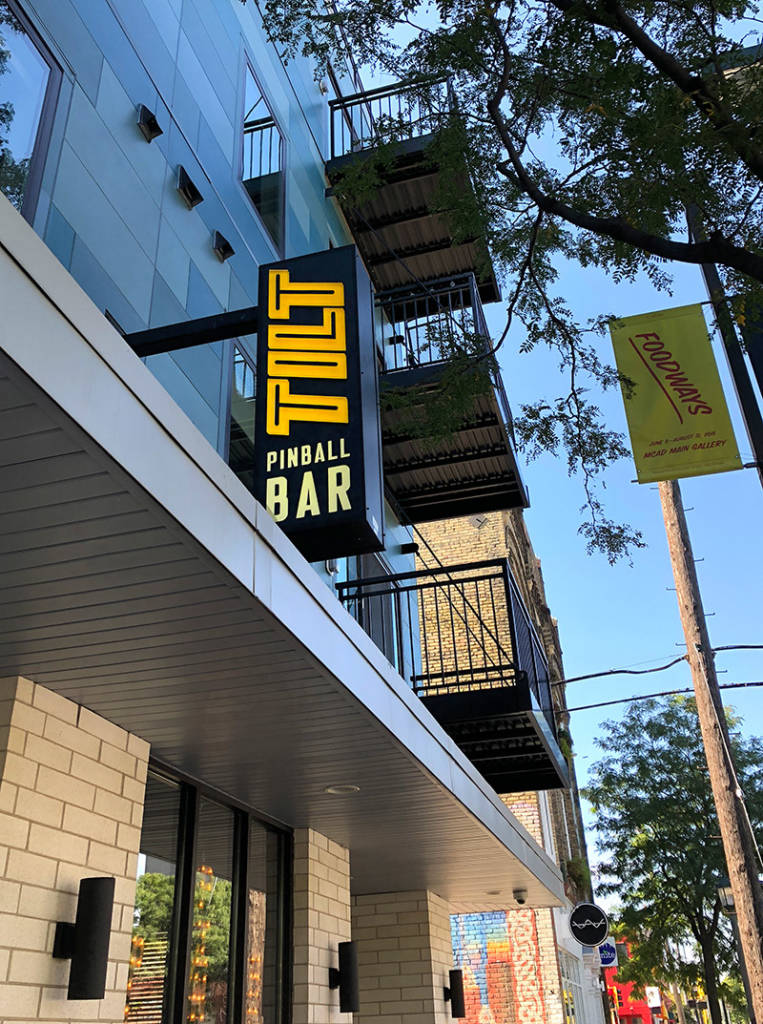 Tilt Pinball Bar in Minneapolis, Minnesota