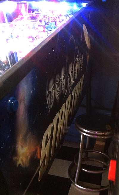 The cabinet side