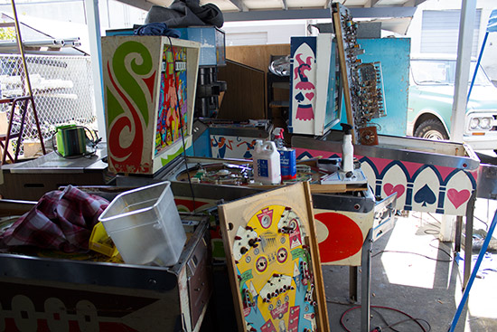 Pinballs further inside