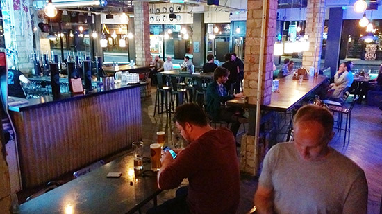 Plenty of tables and seating