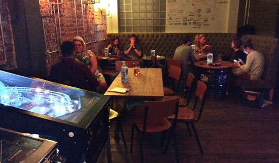 Nearby seating is available
