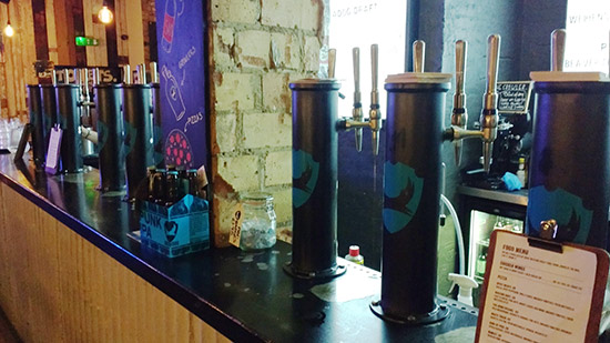 The bar