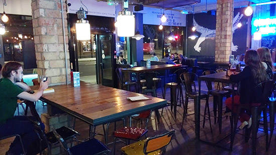 The interior of BrewDog Shepherd's Bush