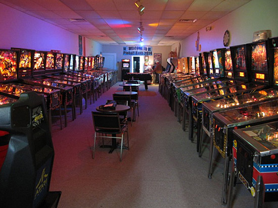 The games in the arcade