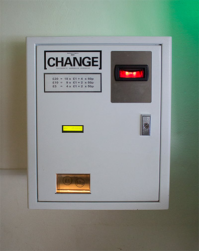 Your friend with the right change