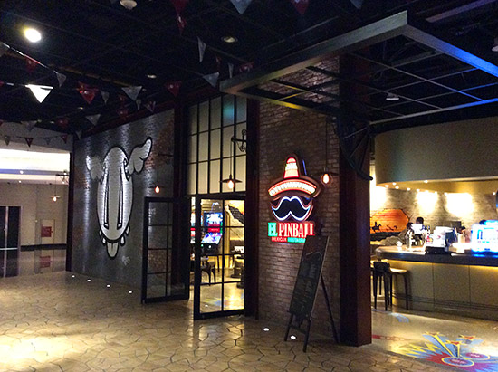 The El Pinball Mexican restaurant