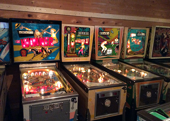 The pinball hall