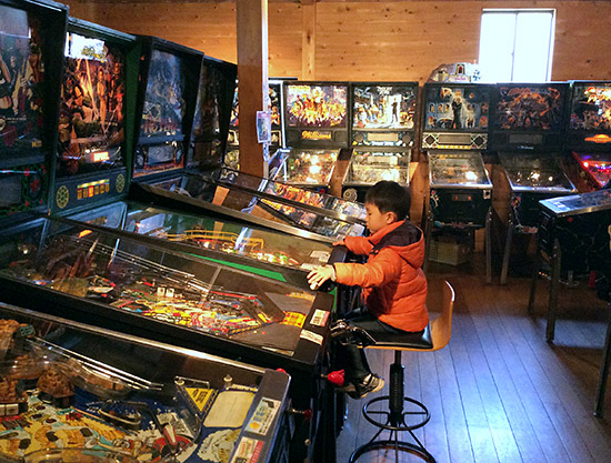 Future pinball champion?