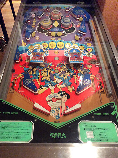 The playfield from Mikoshi