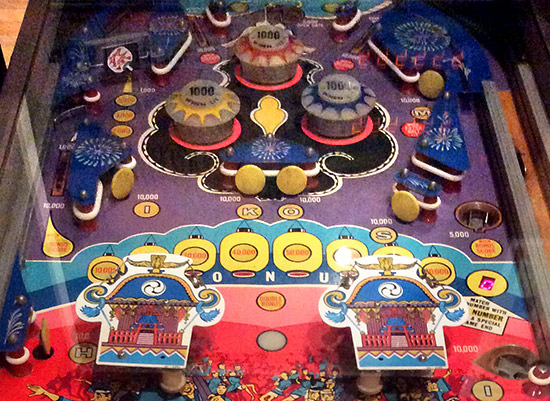 Playfield detail