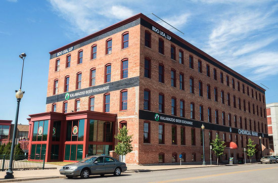 The Kalamazoo Beer Exchange building