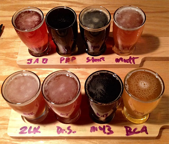 Beer flights