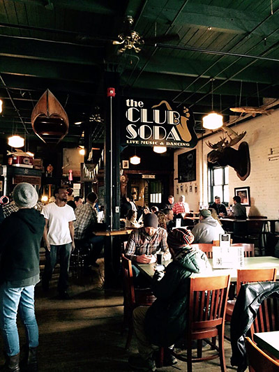 Club Soda at the Old Dog Tavern