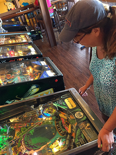 Terri enjoying Creature