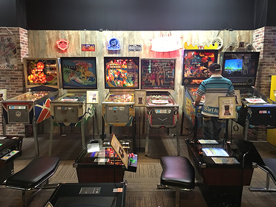 The six pinballs