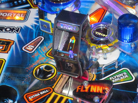 Stern's Tron with the extremely cool Tron arcade game mod