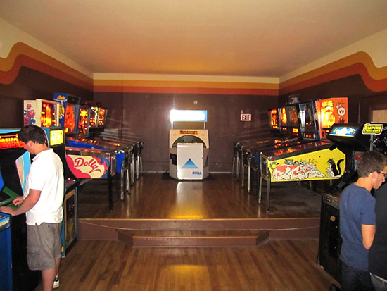 The arcade museum at Logan Hardare