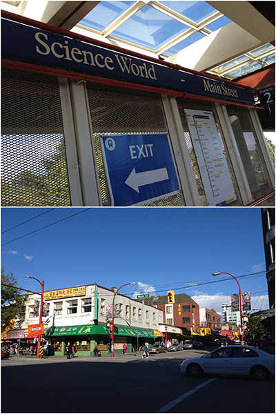 The Main Street - Science World SkyTrain station for Chinatown