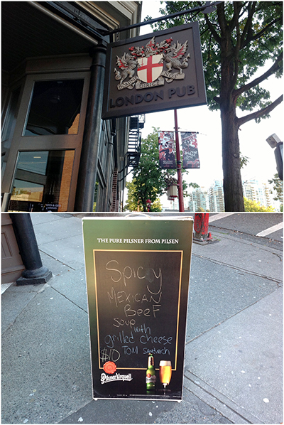 London Pub on Main Street