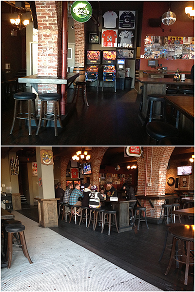 Inside the London Pub
