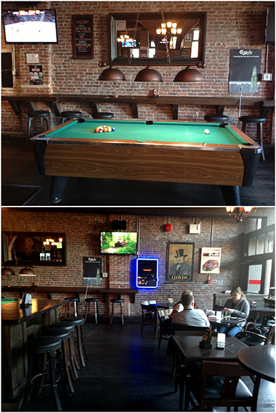 Inside the London Pub
