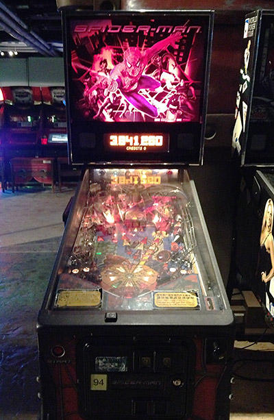 The Spider-Man machine