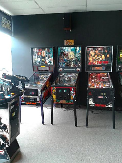 Another bank of pinballs