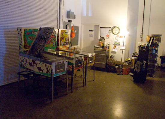 The repair area