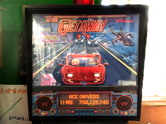 High Speed 2 - The Getaway's backbox